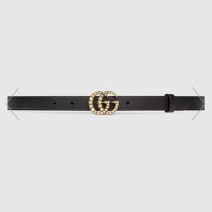 Gucci signature pearl belt
